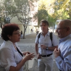 Hristina Angelova, Gilles Lericolais, Jan Harff (L to R)